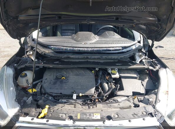 1FMCU9HD3JUB27165 2018 FORD ESCAPE Черный Вид сзади