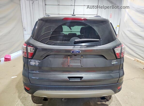 1FMCU9HD3JUB50056 2018 FORD ESCAPE Gray Vista trasera