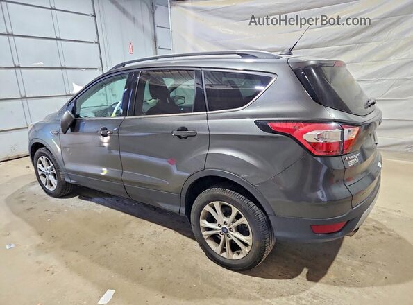 1FMCU9HD3JUB50056 2018 FORD ESCAPE Gray Trasero izquierdo