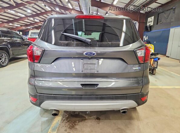 1FMCU9HD3KUA48693 2019 FORD ESCAPE Gray უკანა ხედი