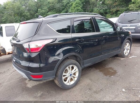 1FMCU9HD4JUA14454 2018 FORD ESCAPE Black Trasero derecho