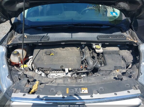 1FMCU9HD4JUB93742 2018 FORD ESCAPE Gray Rear view