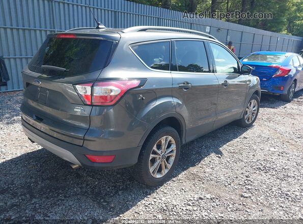 1FMCU9HD4JUB93742 2018 FORD ESCAPE Gray Rear right
