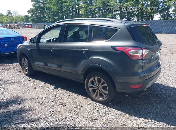 1FMCU9HD4JUB93742 2018 FORD ESCAPE Gray Rear left