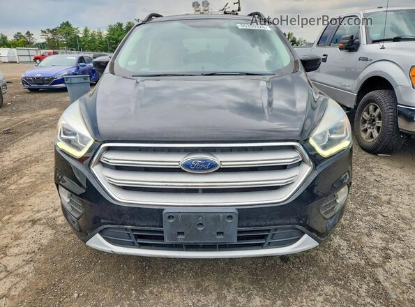 1FMCU9HD4JUC43684 2018 FORD ESCAPE Black Դիմացի տեսք