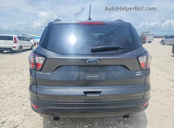 1FMCU9HD4JUC98149 2018 FORD ESCAPE Charcoal უკანა ხედი