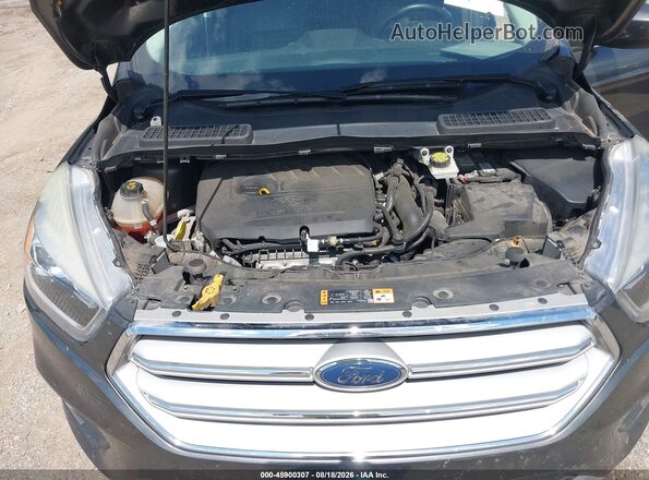 1FMCU9HD4JUC98216 2018 FORD ESCAPE Серый Вид сзади