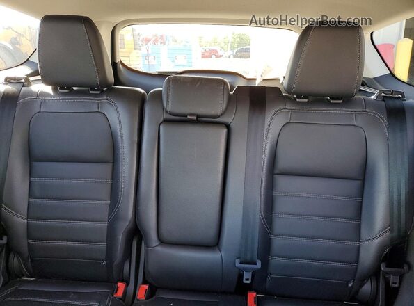1FMCU9HD4JUD40769 2018 FORD ESCAPE Black უკანა სავარძლების ხედი