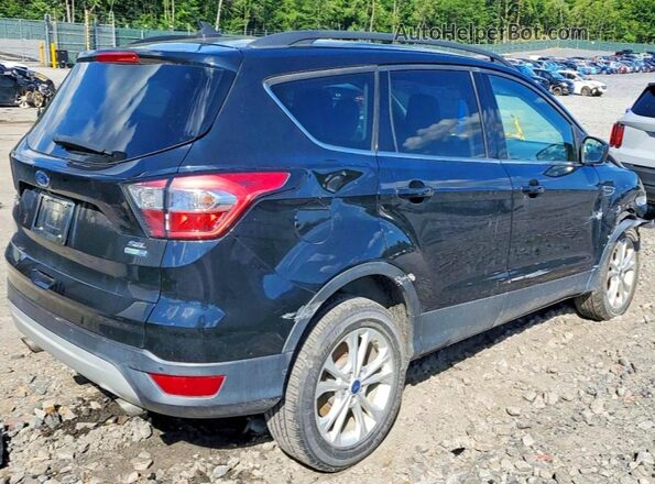 1FMCU9HD4JUD40769 2018 FORD ESCAPE Black უკანა მარჯვენა