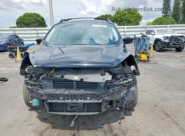 1FMCU9HD4JUD53666 2018 FORD ESCAPE Black Front view