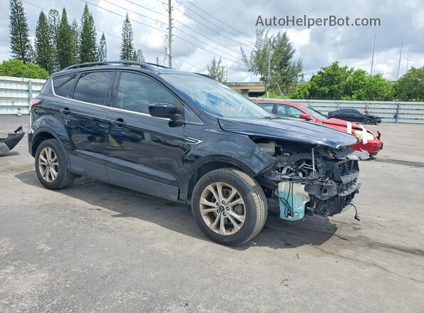 1FMCU9HD4JUD53666 2018 FORD ESCAPE Black Front right