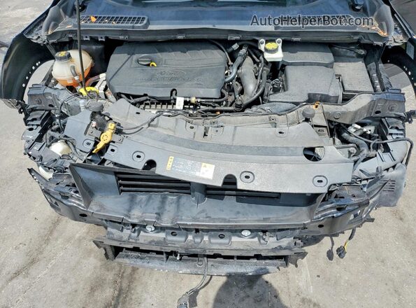 1FMCU9HD4JUD53666 2018 FORD ESCAPE Black Rear interior view