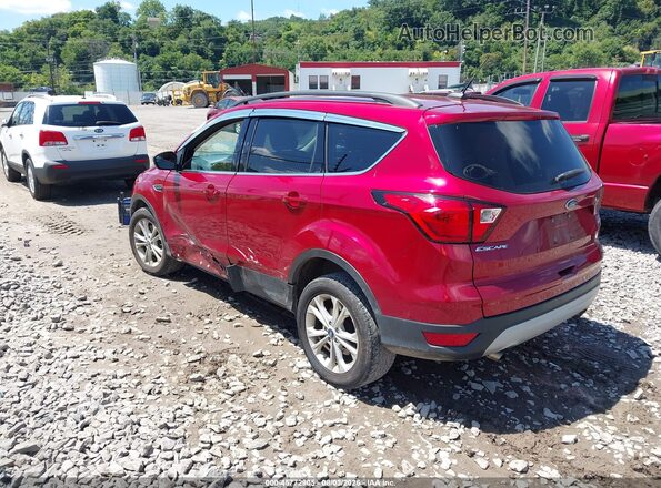 1FMCU9HD4KUB76439 2019 FORD ESCAPE Red უკანა მარცხენა
