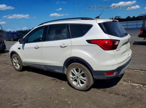 1FMCU9HD4KUC28524 2019 FORD ESCAPE Белый Задняя левая четверть
