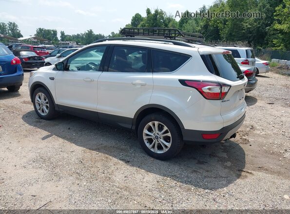 1FMCU9HD5JUC67606 2018 FORD ESCAPE White Tył lewy