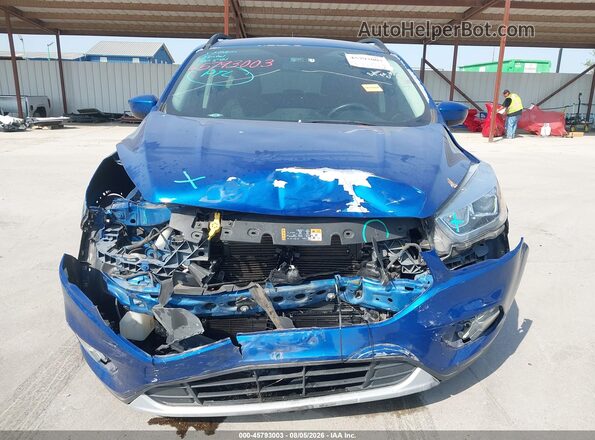 1FMCU9HD6JUB86680 2018 FORD ESCAPE Blue უკანა სალონის ხედი