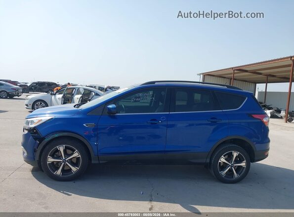1FMCU9HD6JUB86680 2018 FORD ESCAPE Blue 