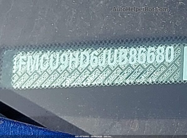 1FMCU9HD6JUB86680 2018 FORD ESCAPE Blue 