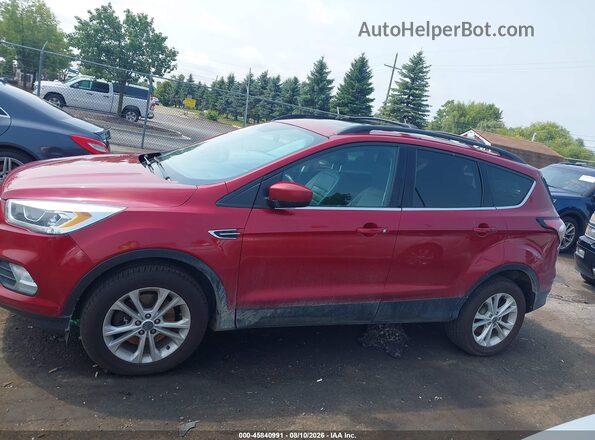 1FMCU9HD6JUC21198 2018 FORD ESCAPE Maroon 360 interior view