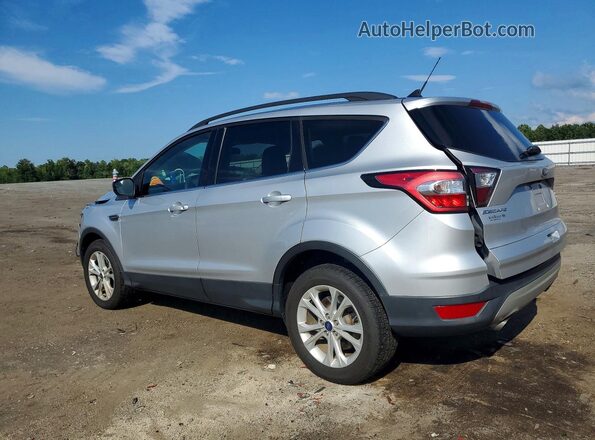 1FMCU9HD6JUC45288 2018 FORD ESCAPE Silver Tył lewy
