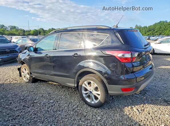 1FMCU9HD6JUC98220 2018 FORD ESCAPE Black Հետևի ձախ