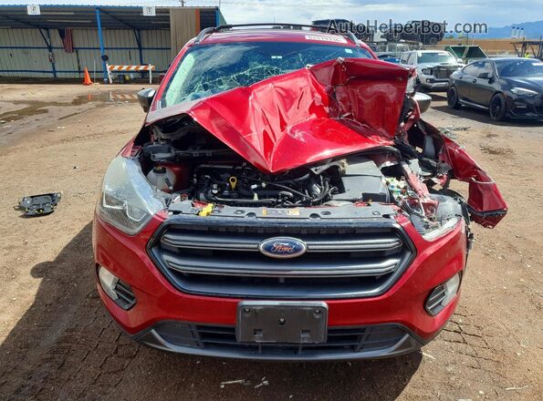 1FMCU9HD6KUC04225 2019 FORD ESCAPE Red Widok z przodu