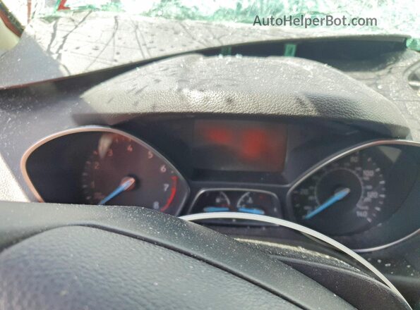 1FMCU9HD6KUC04225 2019 FORD ESCAPE Red Widok zestawu wskaźników