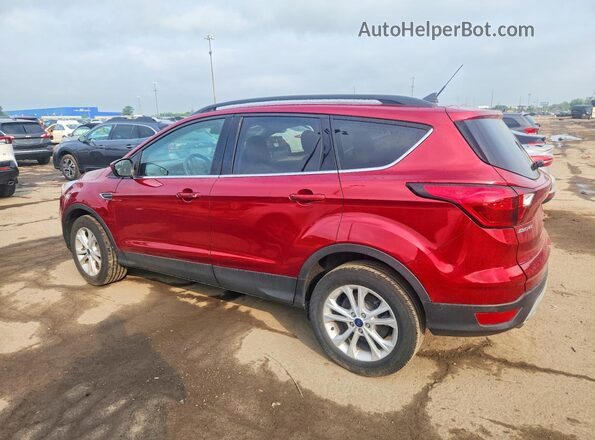 1FMCU9HD6KUC51464 2019 FORD ESCAPE Red Задня ліва чверть