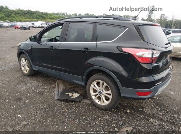 1FMCU9HD7JUB34040 2018 FORD ESCAPE Black Tył lewy