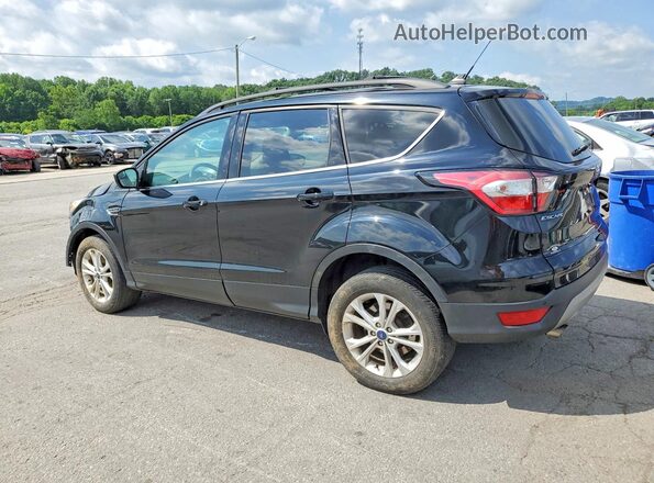 1FMCU9HD7JUC16236 2018 FORD ESCAPE Black Tył lewy