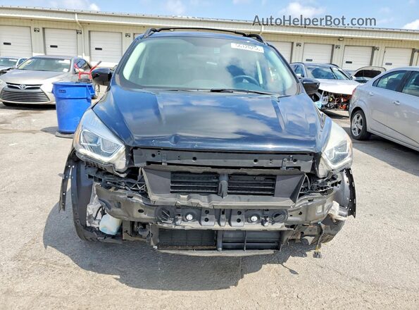1FMCU9HD7JUC16236 2018 FORD ESCAPE Black Widok z przodu