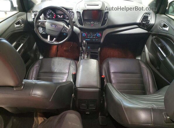 1FMCU9HD7JUC33148 2018 FORD ESCAPE White Вид панелі приладів
