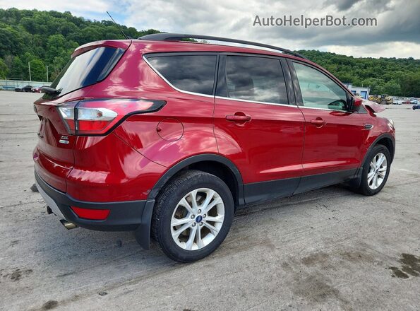 1FMCU9HD7JUD42225 2018 FORD ESCAPE Red უკანა მარჯვენა