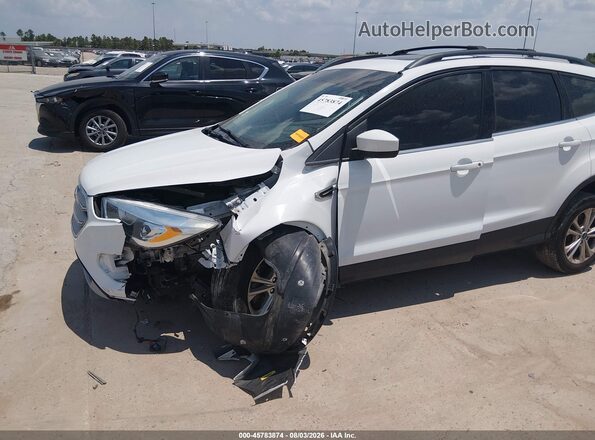 1FMCU9HD8JUB55348 2018 FORD ESCAPE White Սարքավորումների վահանակի տեսք
