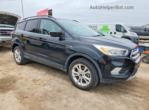 1FMCU9HD8JUB86714 2018 FORD ESCAPE Black Front right