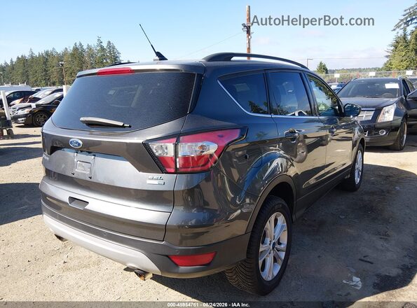 1FMCU9HD8JUC21560 2018 FORD ESCAPE Gray Հետևի աջ