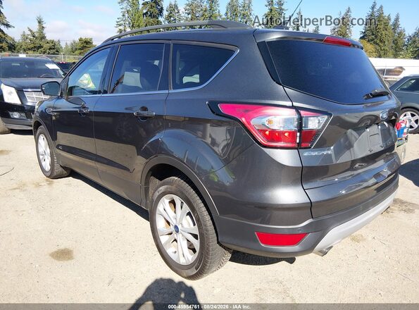 1FMCU9HD8JUC21560 2018 FORD ESCAPE Gray Հետևի ձախ
