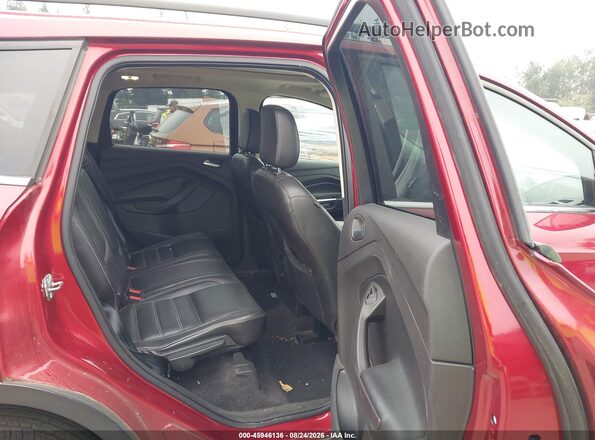1FMCU9HD8JUD30889 2018 FORD ESCAPE Red VIN კოდის სტიკერის ხედი
