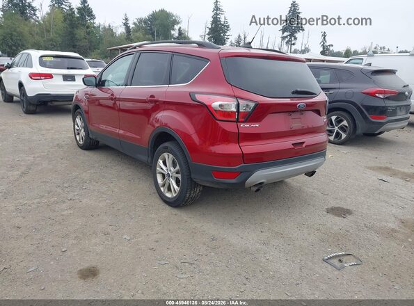 1FMCU9HD8JUD30889 2018 FORD ESCAPE Red უკანა მარცხენა