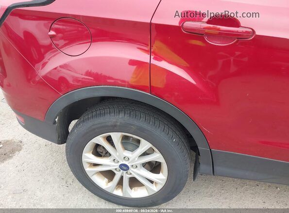1FMCU9HD8JUD30889 2018 FORD ESCAPE Red წინა ხედი