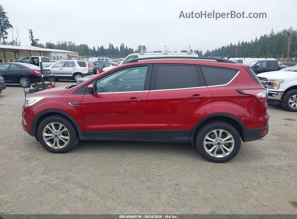 1FMCU9HD8JUD30889 2018 FORD ESCAPE Red სალონის 360-გრადუსიანი ხედი