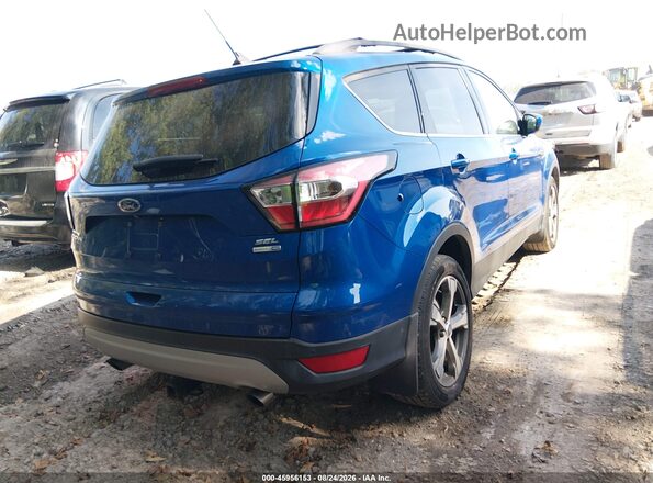 1FMCU9HD8JUD34957 2018 FORD ESCAPE Blue Rear right