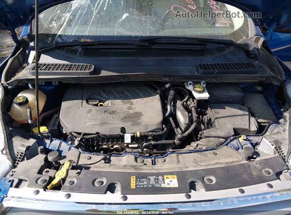1FMCU9HD8JUD34957 2018 FORD ESCAPE Blue Rear view