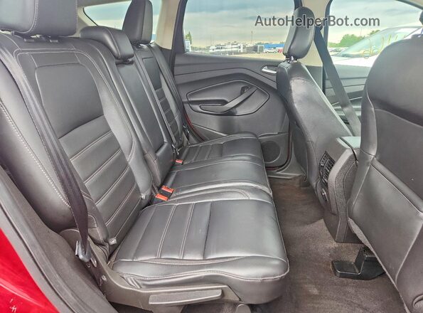 1FMCU9HD8KUB24943 2019 FORD ESCAPE Бордовый Вид задней части салона