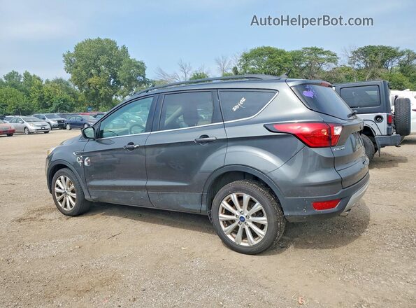1FMCU9HD8KUB27177 2019 FORD ESCAPE Gray წინა მარჯვენა