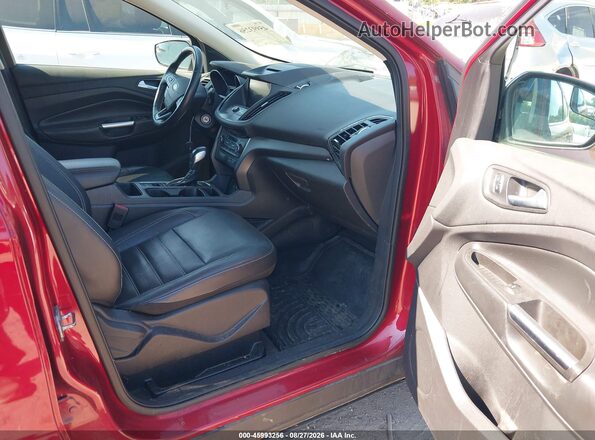 1FMCU9HD9JUB06403 2018 FORD ESCAPE Red წინა სალონის ხედი