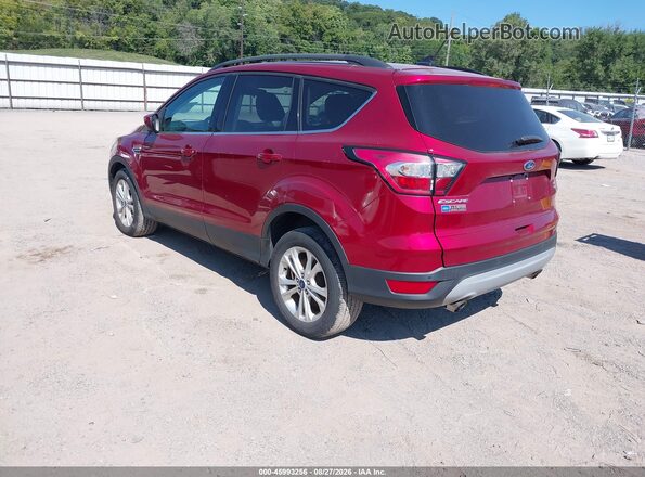 1FMCU9HD9JUB06403 2018 FORD ESCAPE Red უკანა მარცხენა