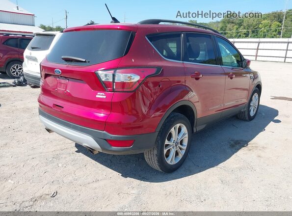 1FMCU9HD9JUB06403 2018 FORD ESCAPE Red უკანა მარჯვენა