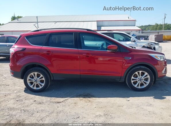 1FMCU9HD9JUB06403 2018 FORD ESCAPE Red უკანა სალონის ხედი
