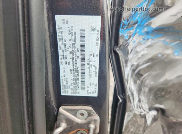 1FMCU9HD9JUD36278 2018 FORD ESCAPE Black Engine compartment view